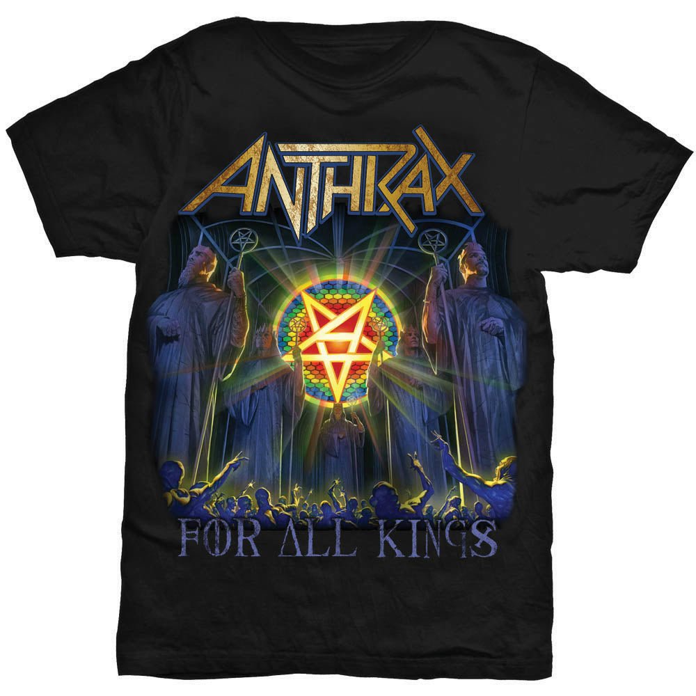 ANTHRAX アンスラックス - FOR ALL KINGS COVER / Tシャツ / メンズ - PGS